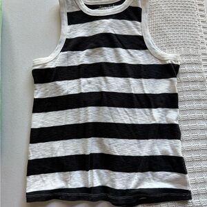 Black and White Striped Tank Top❗️